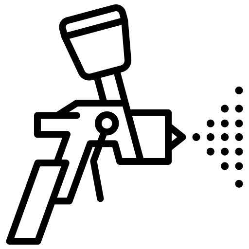 A&S Armbruster & Sieber GmbH - Experten im Bereich Bautenschutz und Bodenbeschichtungen - Industrielle Sandstrahlmaschine mit großer zylindrischer Trommel und Bedienfeld